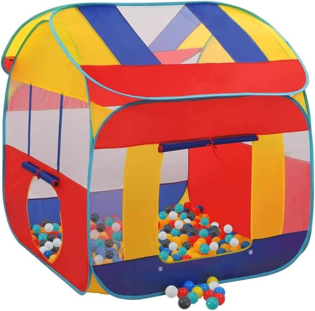 Test de la tente de jeu enfants vidaXL avec 550 balles