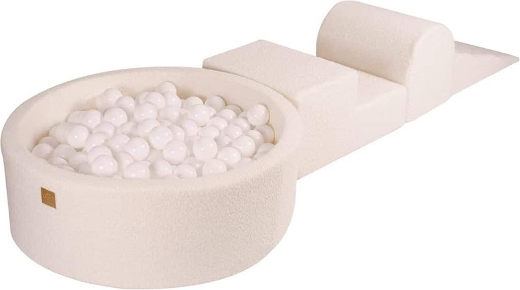 Test du parcours de motricité MeowBaby blanc pour enfants