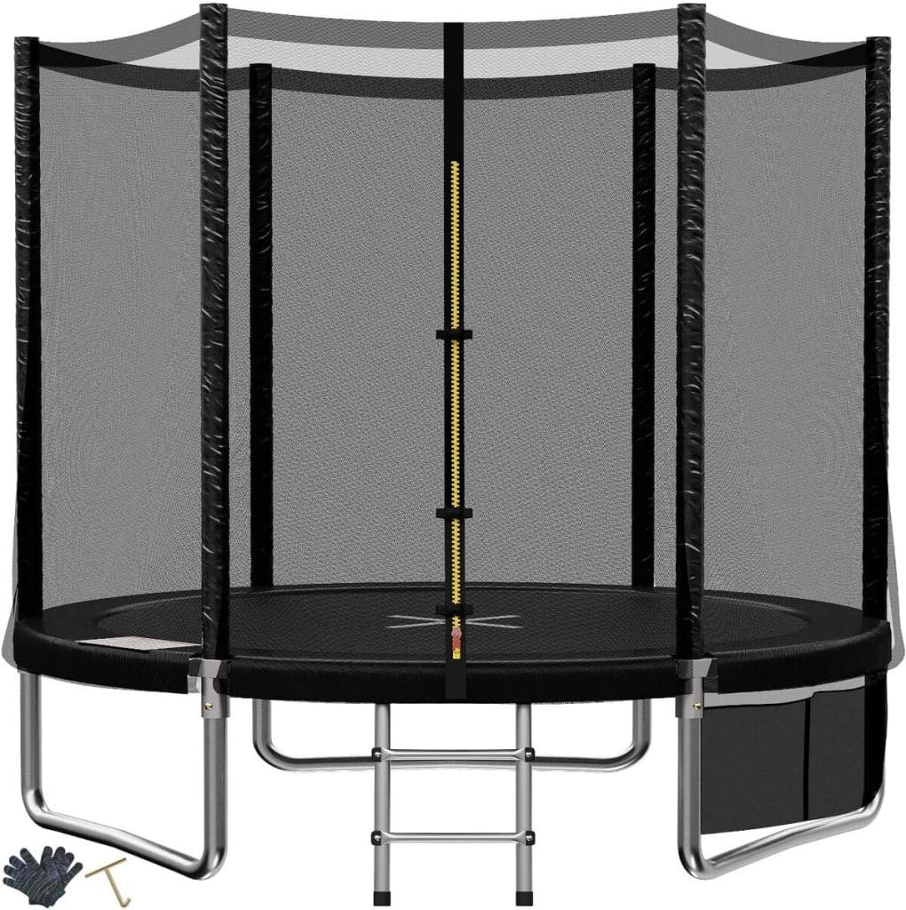 Test du trampoline extérieur TriumphKey : sécurité et amusement garantis