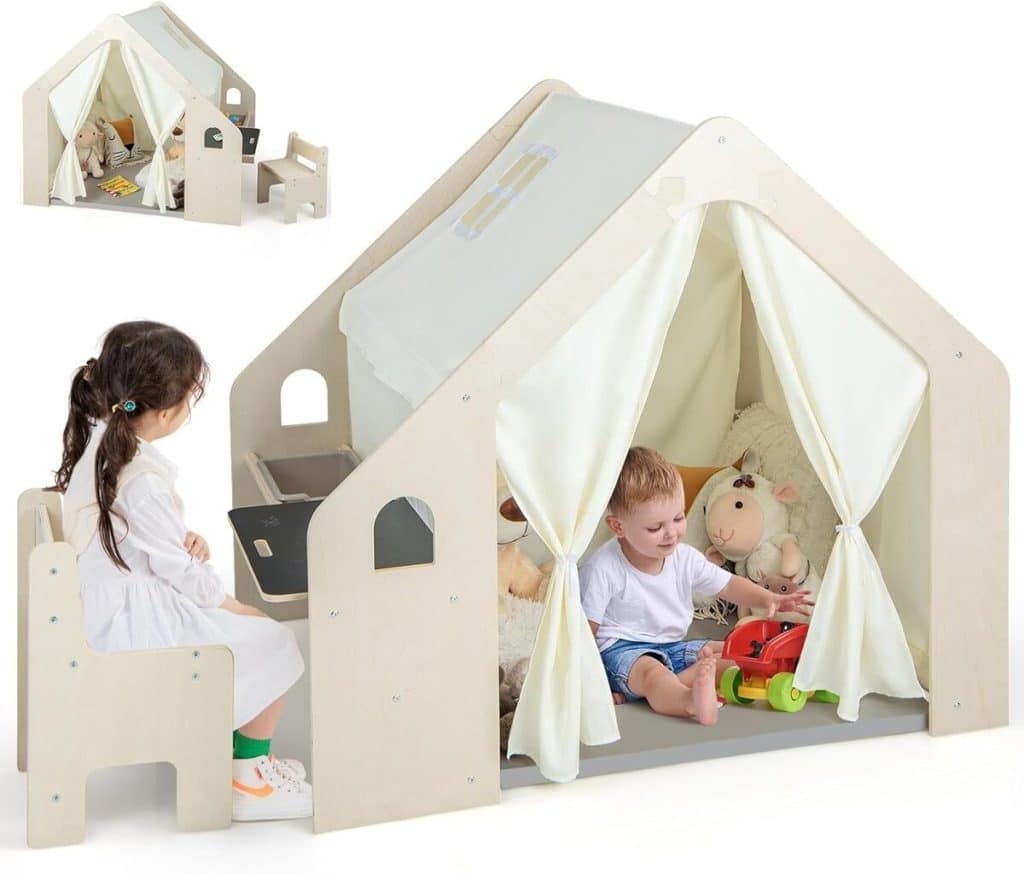 Test : tente intérieure pour enfants HOMASIS 6 en 1