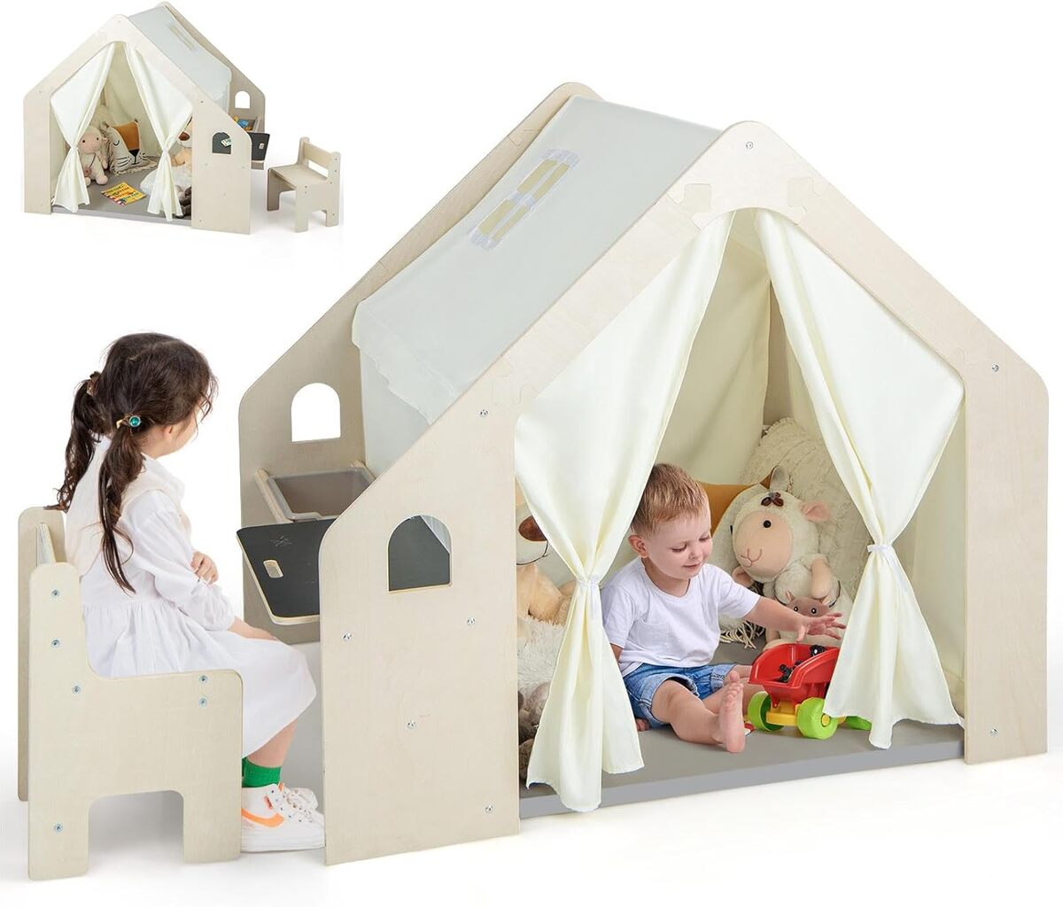 Test : tente intérieure pour enfants HOMASIS 6 en 1