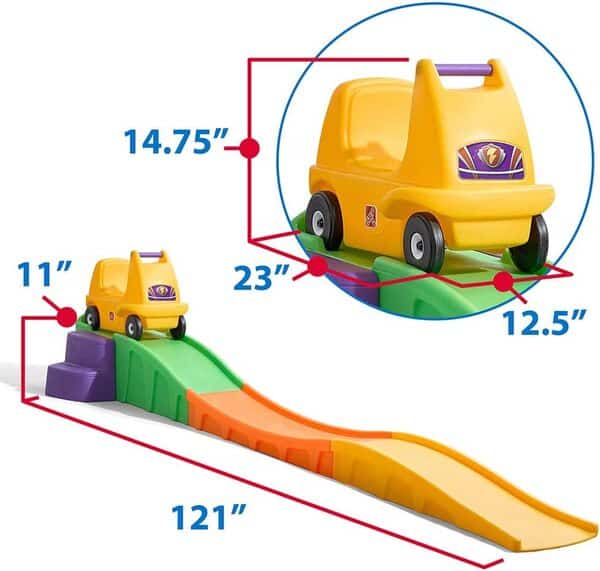 Step2 - Toboggan Voiture Roule Up & Down