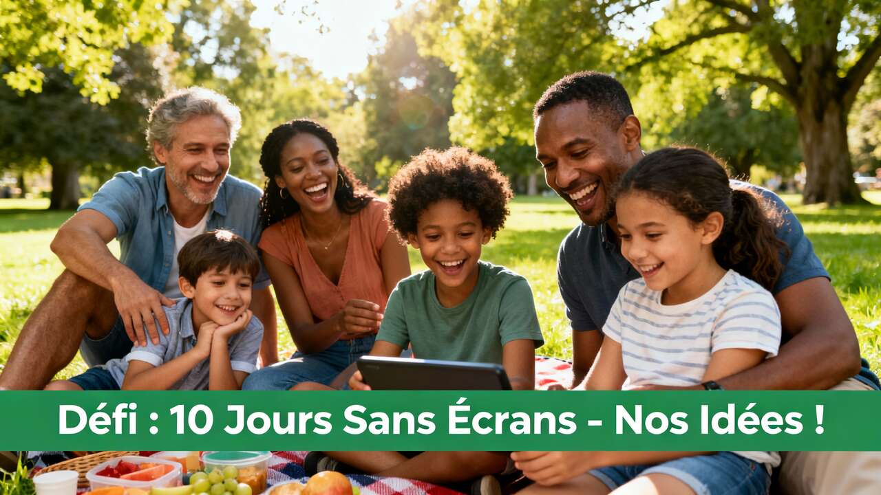 Défi : 10 Jours Sans Écrans - Nos Idées !