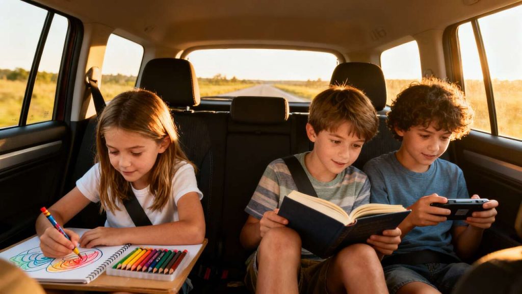 Comment occuper vos enfants lors des longs trajets ?