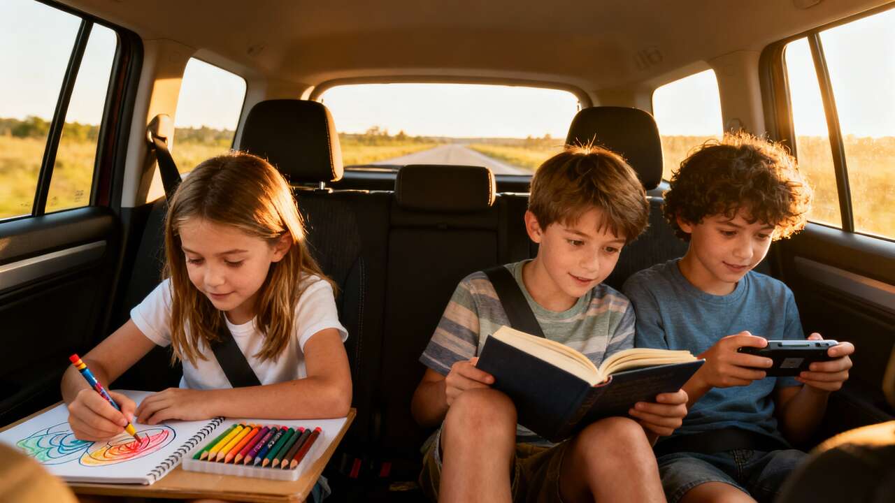 Comment occuper vos enfants lors des longs trajets ?