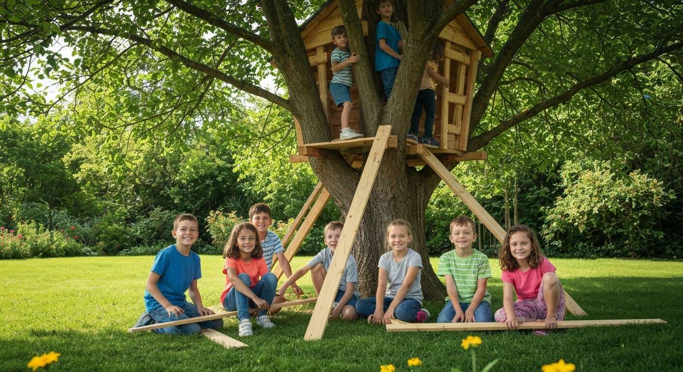 Pourquoi les enfants adorent construire des cabanes Pourquoi les enfants adorent construire des cabanes