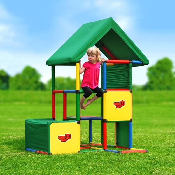 Quadro Universal – Kit de Construction modulaire d’Escalade pour Enfants, 22 modèles, Dès 6 Mois, Intérieur & extérieur, avec éléments en Tissu, Certifié TÜV