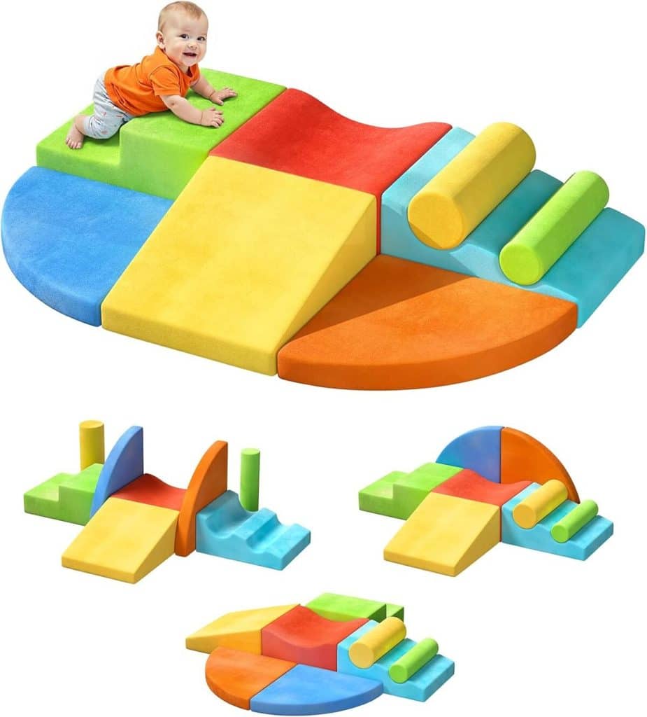 Test : blocs d'escalade souples Twinkoo pour motricité des tout-petits