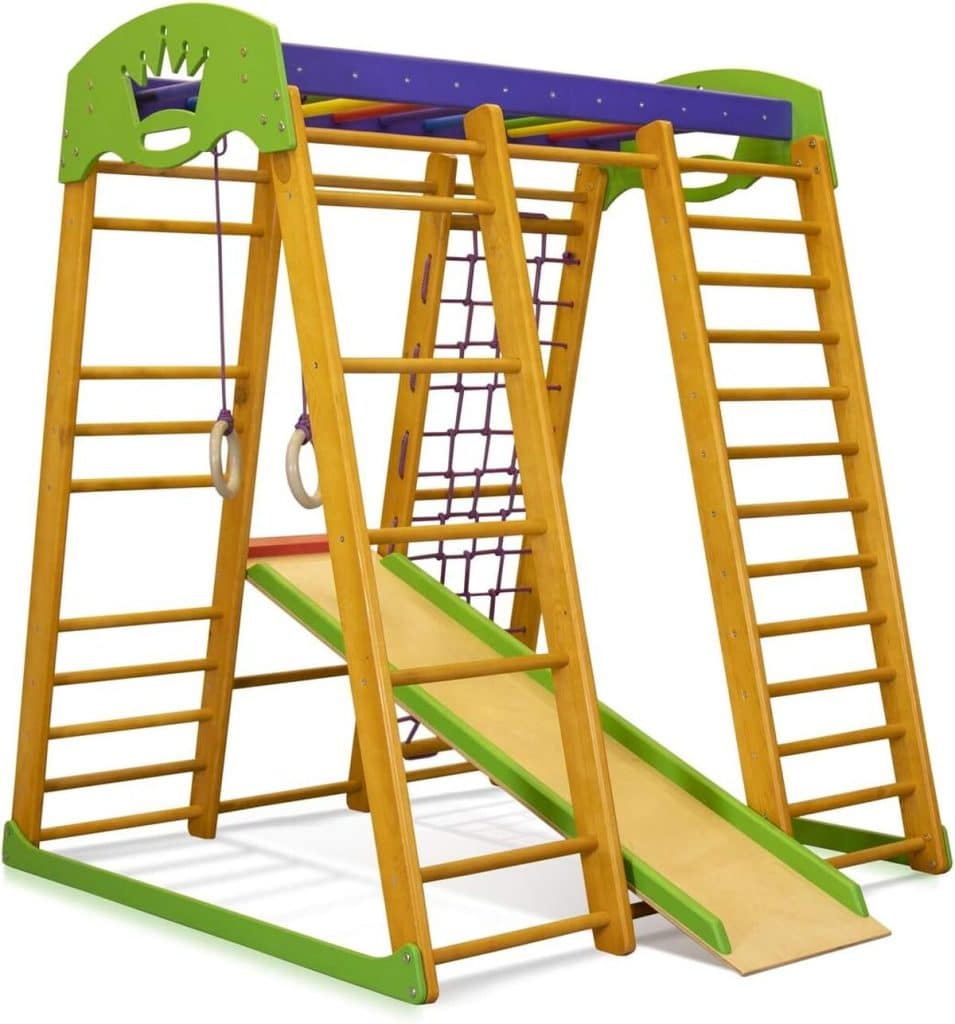 Test du centre d'activités SportBaby Karapuz : cage à grimper et toboggan