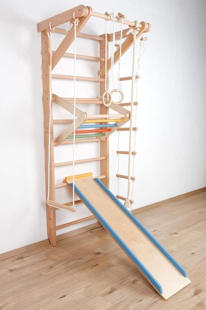 Test du mur d'escalade Sport-5-240-Color pour enfants