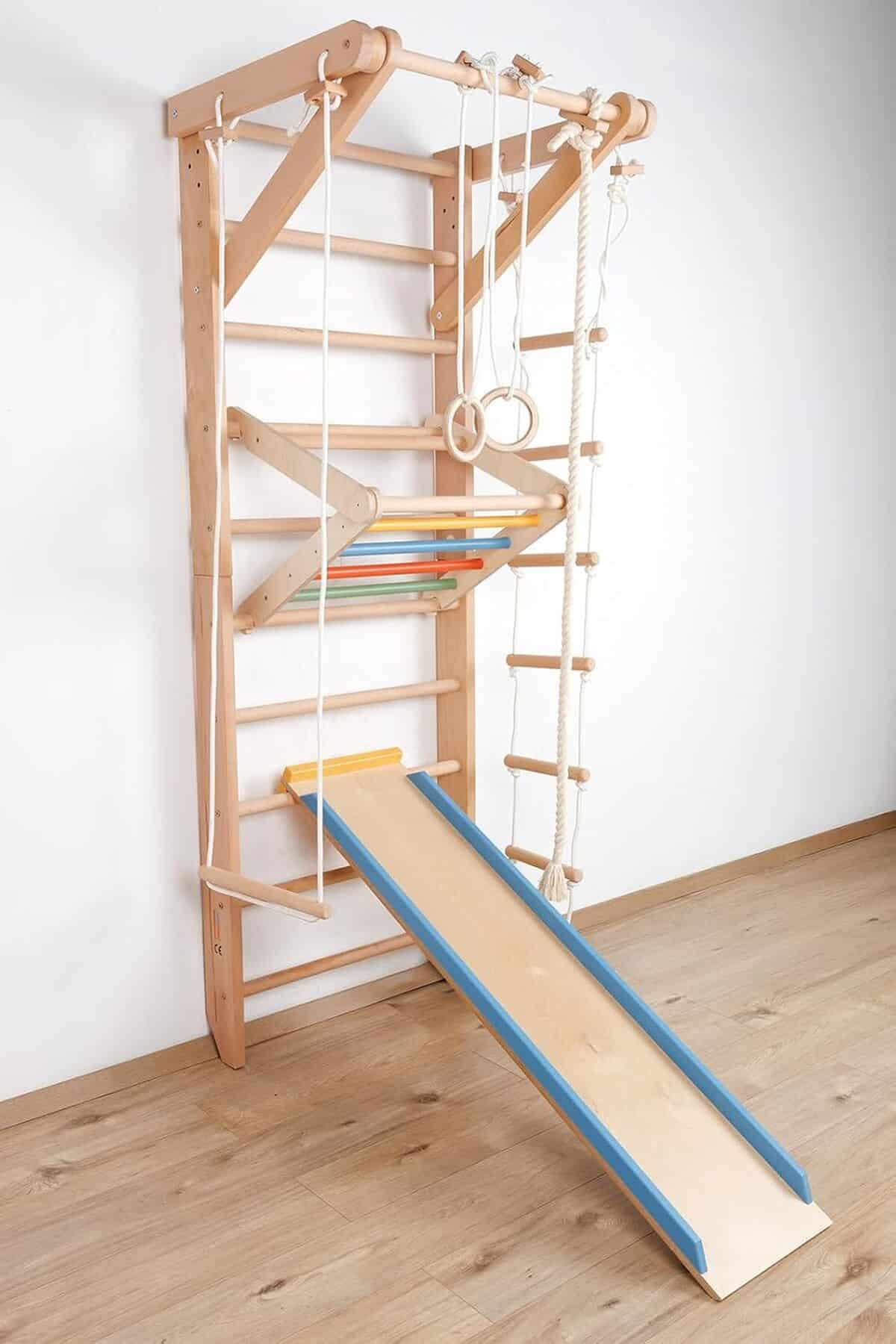 Test du mur d'escalade Sport-5-240-Color pour enfants
