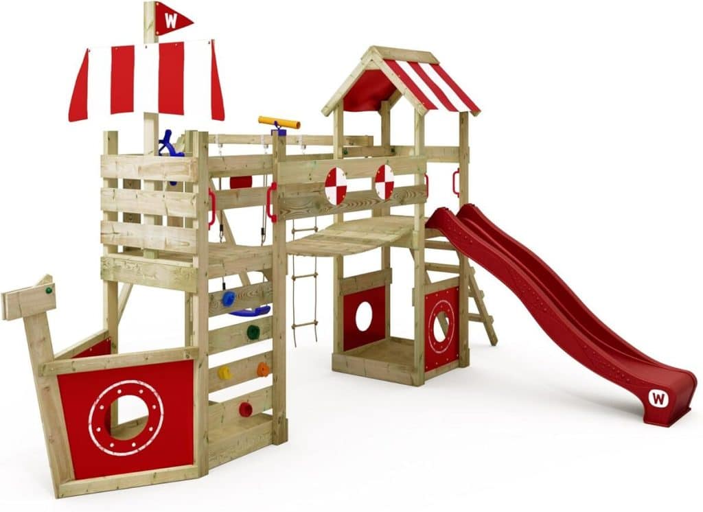 Test du portique Wickey StormFlyer : l'aire de jeux idéale pour enfants