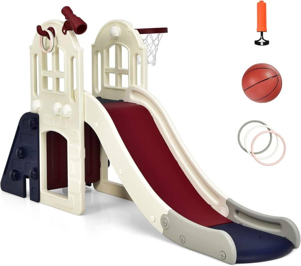 Test du toboggan 6 en 1 Dreamade pour enfants : extérieur et intérieur