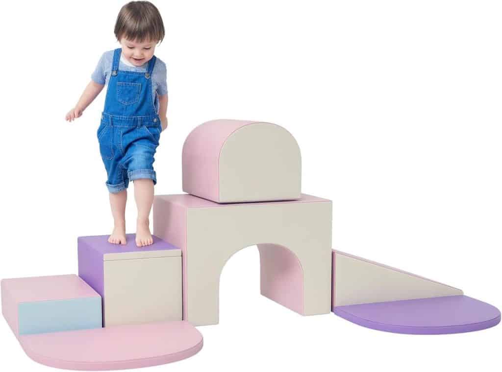 Test : hOMCOM blocks de motricité multicolores