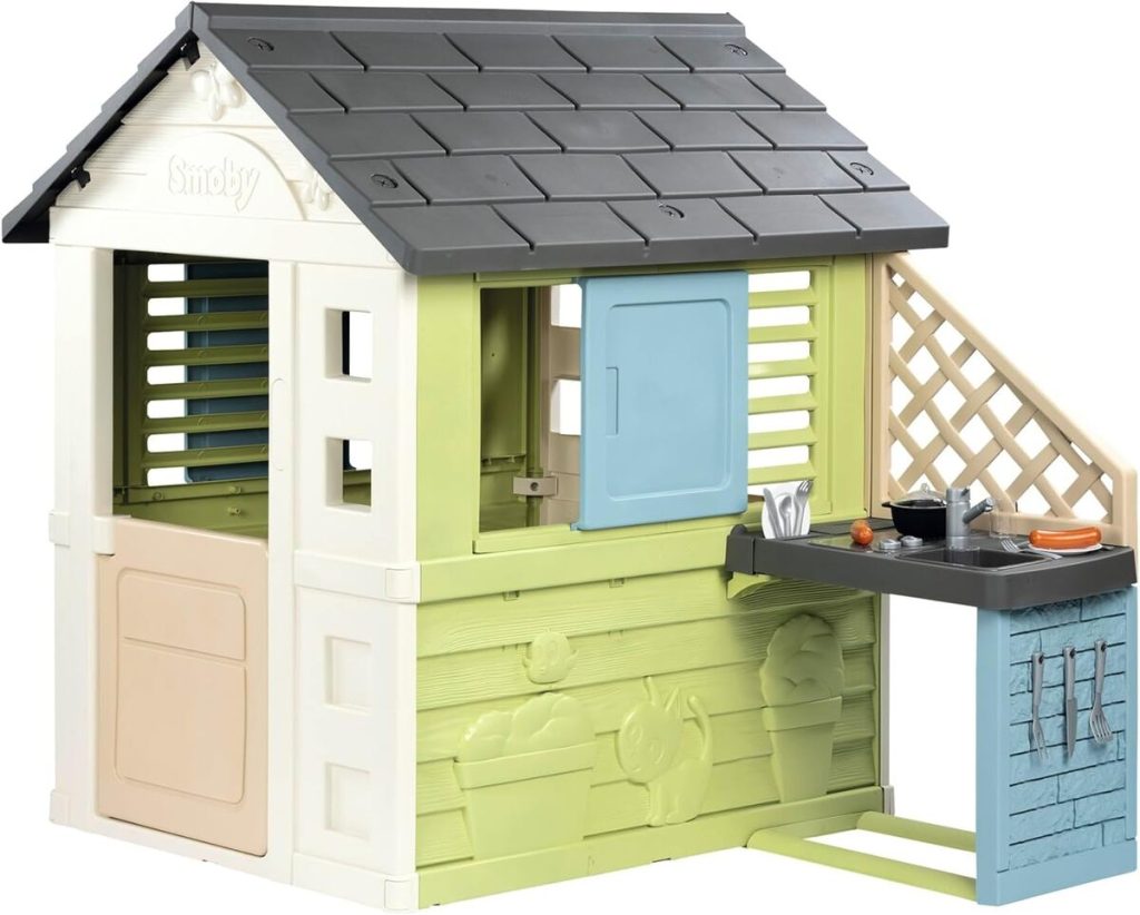 Test : smoby Life maison Pretty avec cuisine d'été et accessoires eco-friendly