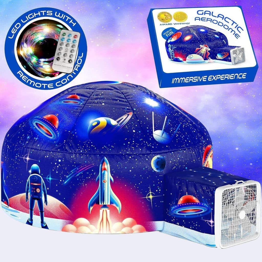Test W&O Aérodome OVNI lumineux : une aventure spatiale enfantine