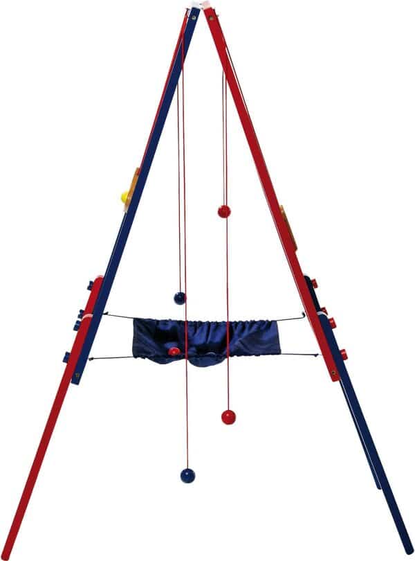 small foot 5171 Sentier d‘escalade XXL en bois, jeu merveilleux pour les anniversaires d’enfant, facile à plier et monter, à partir de 3 ans