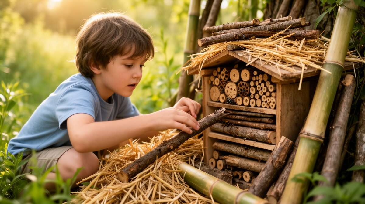 Construire un hôtel à insectes Construire un hôtel à insectes
