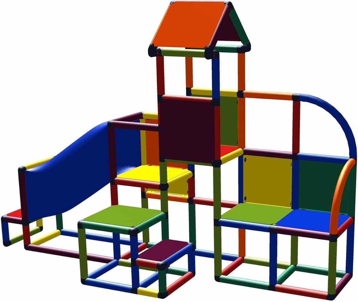 Essai du parcours de jeu UDO avec tunnel sensoriel Adventure House 6034