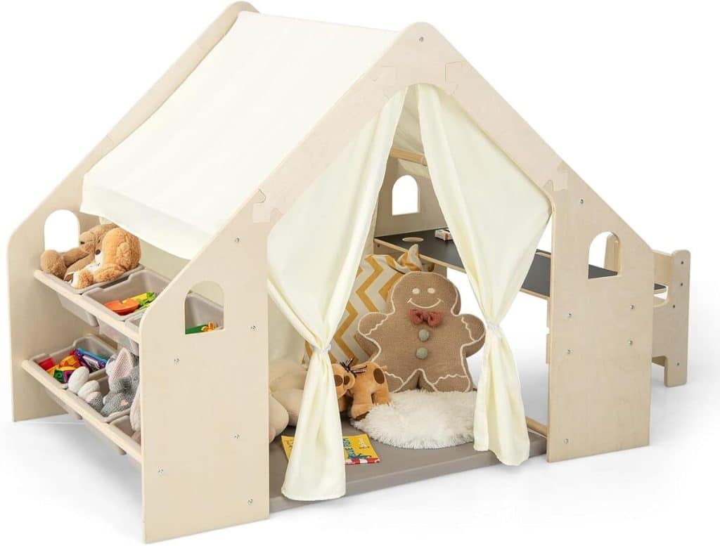 Test : cabane de jeu Dreamade 6 en 1 pour enfants