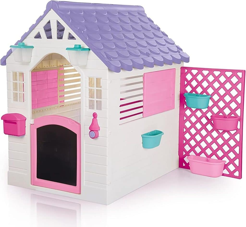 Test de la maison de jeu Dolu rose multi-accessoires pour enfants