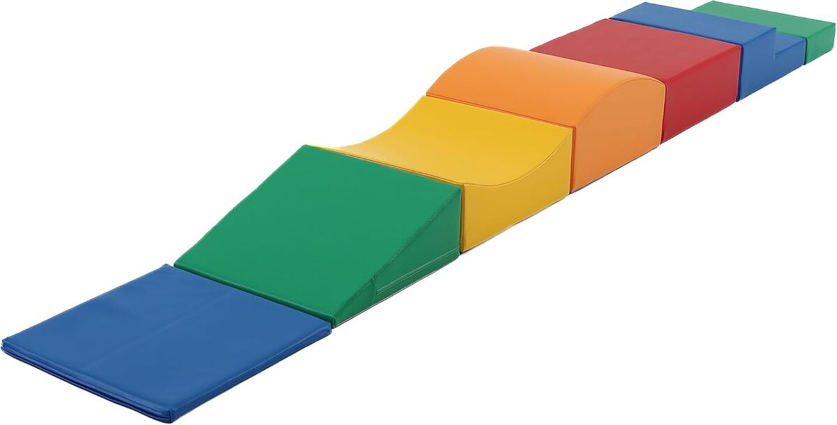 Test des blocs de construction en mousse IGLU Soft Play multicolore