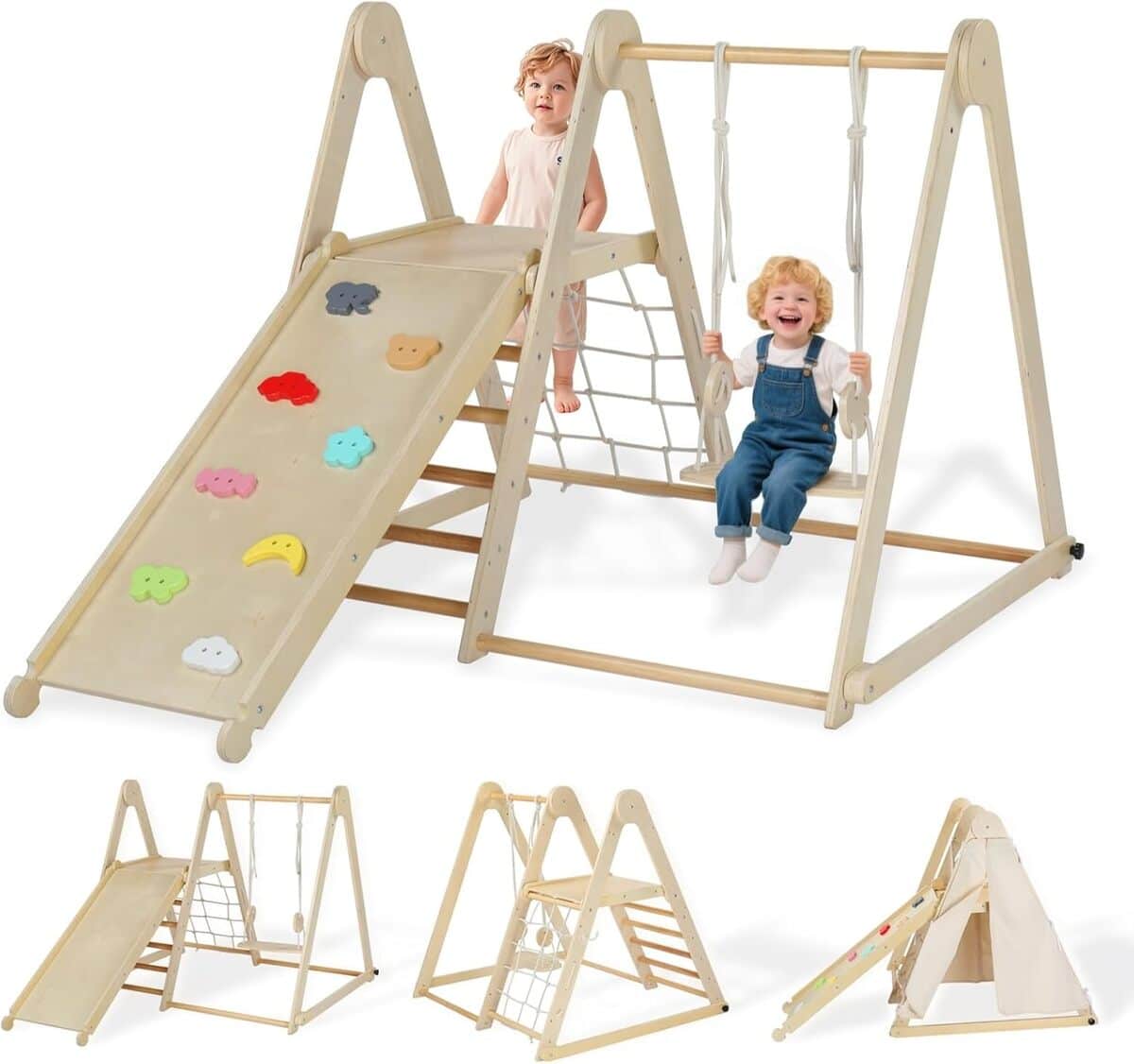 Test du gymnase pliable LEADZM 7 en 1 pour tout-petits