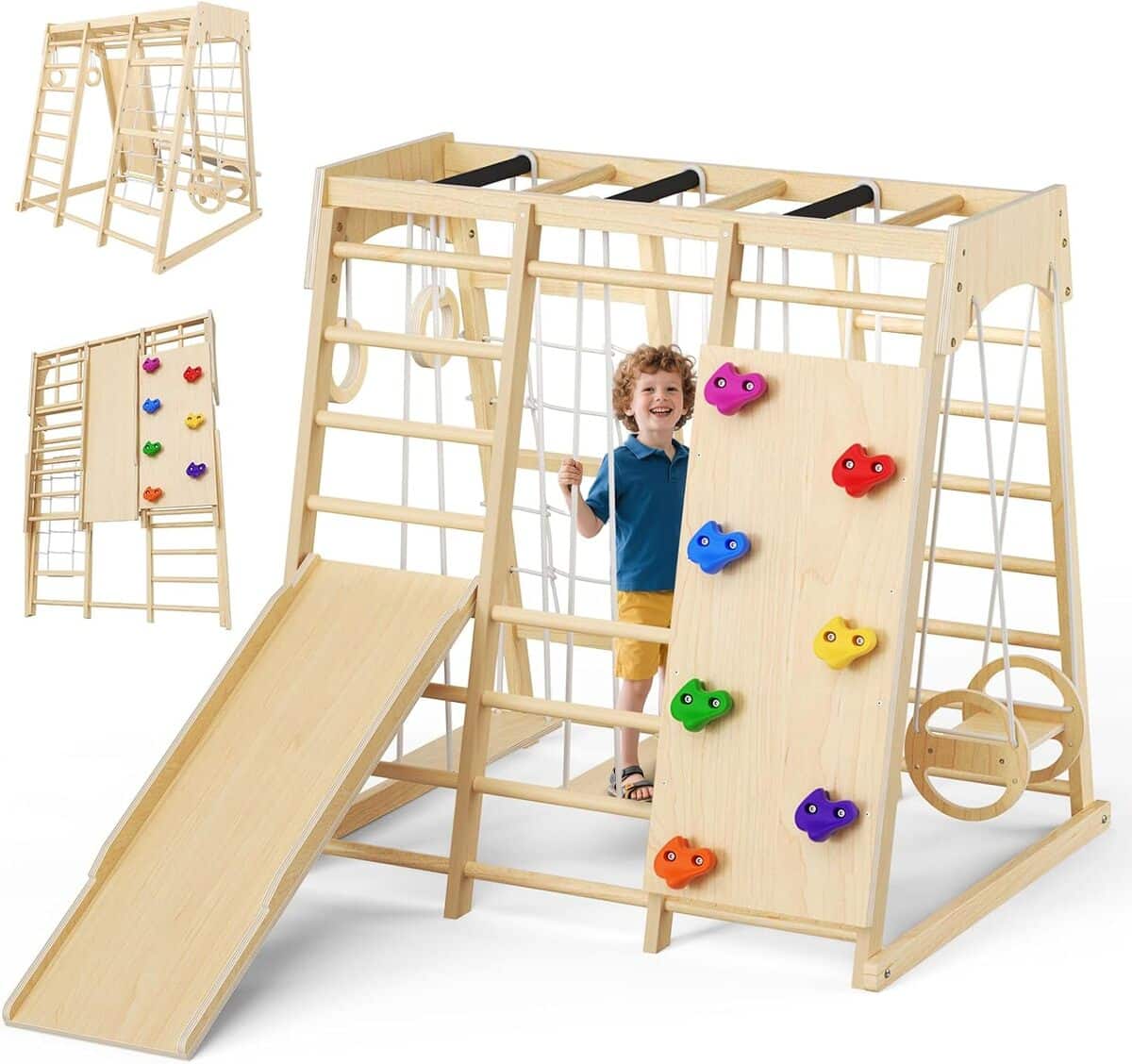Test du kit d'escalade Montessori 9 en 1 pour enfants