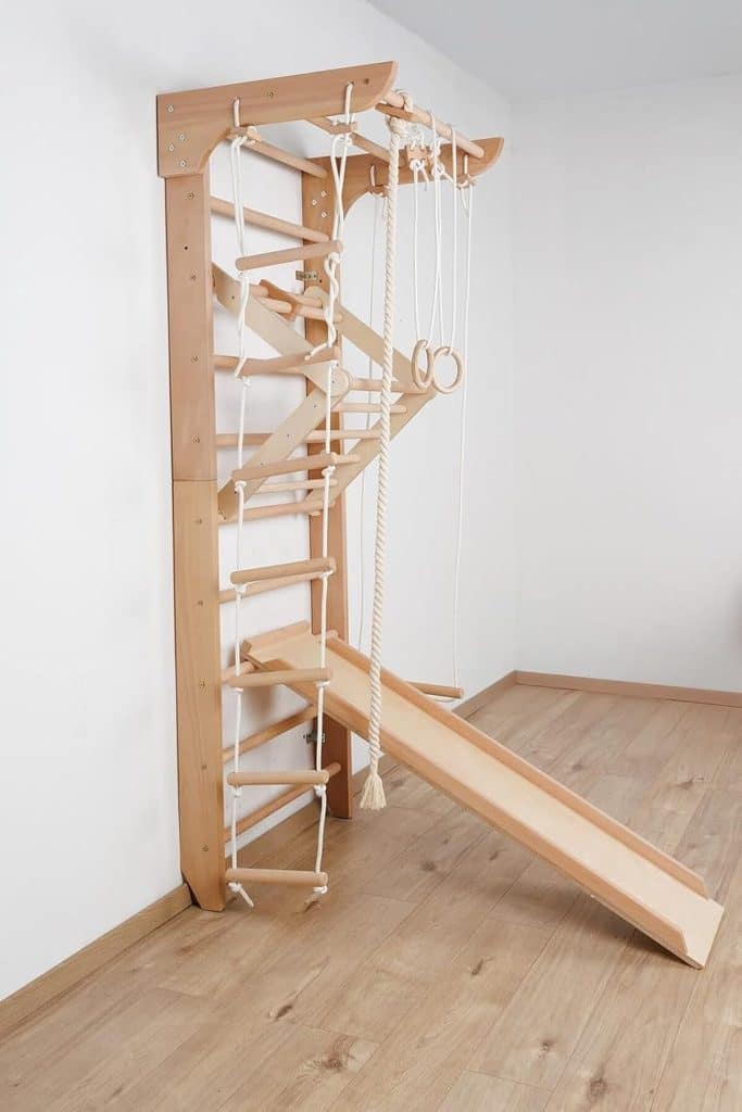 Test du mur d'escalade en bois pour enfants de 3 à 240 ans