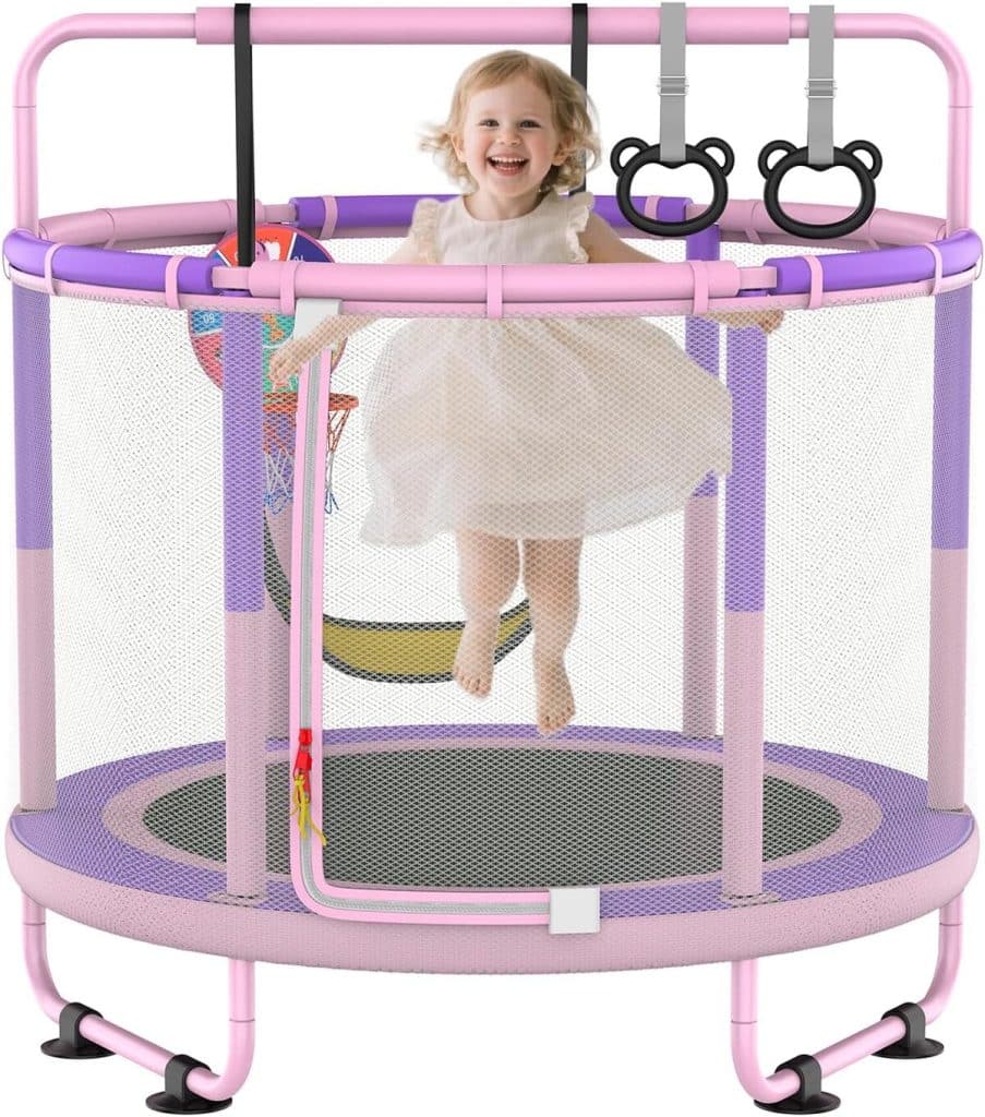 Test du trampoline CZCPARY pour enfants : sécurité et fun assurés