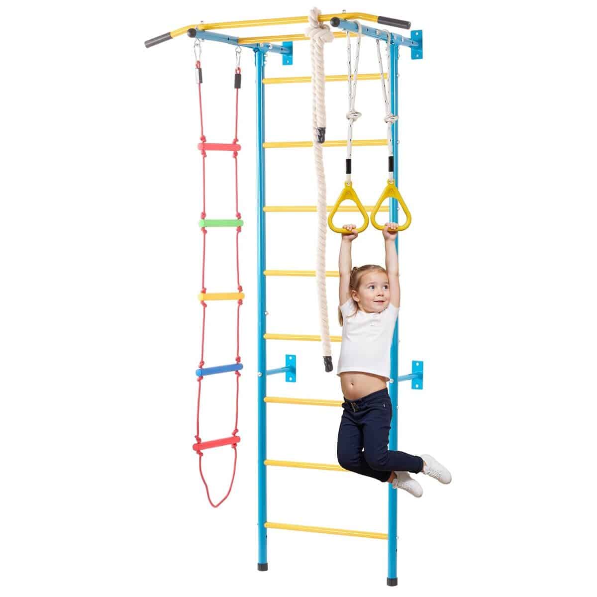 Test : échelle murale pour enfants VEVOR, jeu d'escalade 5 en 1