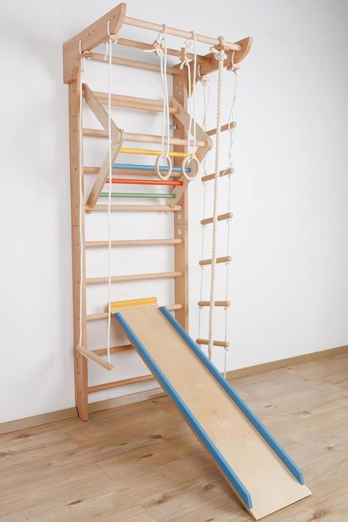 Test : espalier suédois KindSport Kinder-3-220 bois pour enfants
