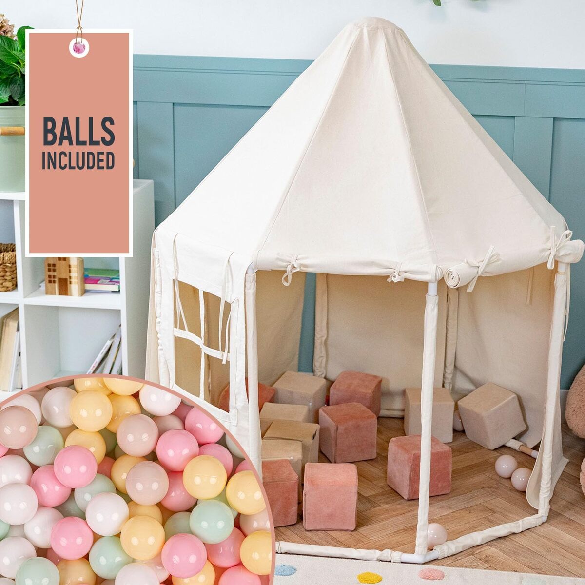 Test : tente de jeu KiddyMoon pavillon pop-up 700 balles