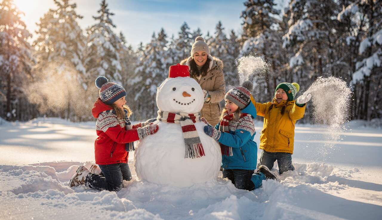 Activités d'hiver pour enfants : profitez des vacances en famille