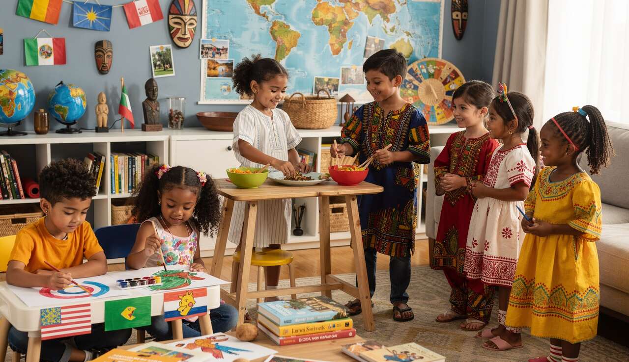 Cultures et traditions pour enfants : 4 idées pour explorer le monde à la maison