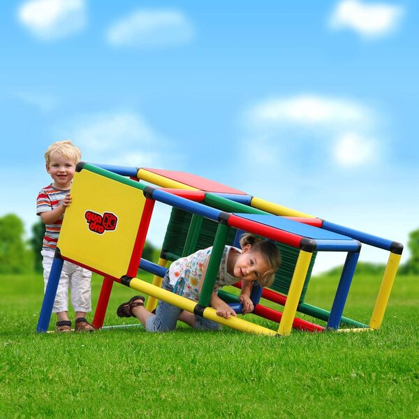 Quadro Starter Kit de Construction – Kit de grimpe modulaire pour Enfants, 16 Variantes de Montage, intérieur & extérieur, certifié TÜV, Durable & Extensible