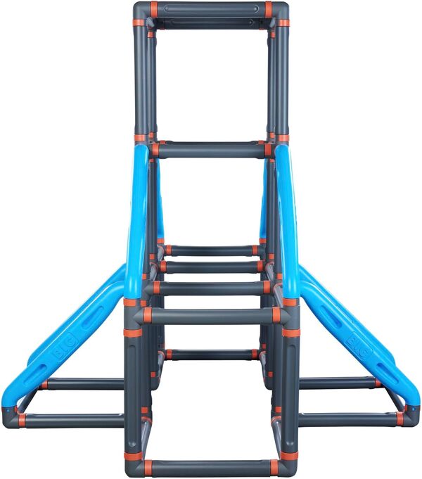 Big - Kraxxl La Tour - Structure d'Escalade pour Enfants en Plastique Soufflé - Aire de Jeu - Multiples Combinaisons - Dès 3 Ans - 800055700, Gris