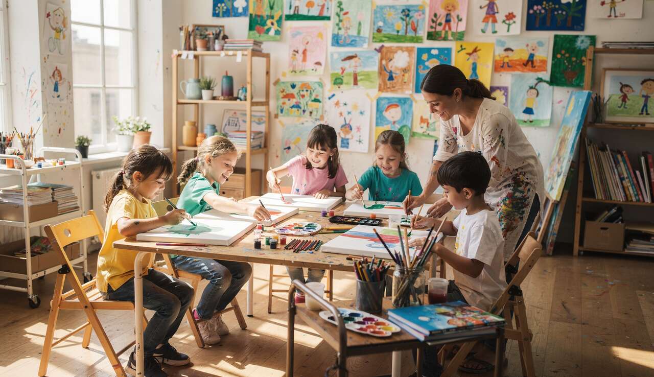 Ateliers artistiques et stages &eacute;ducatifs