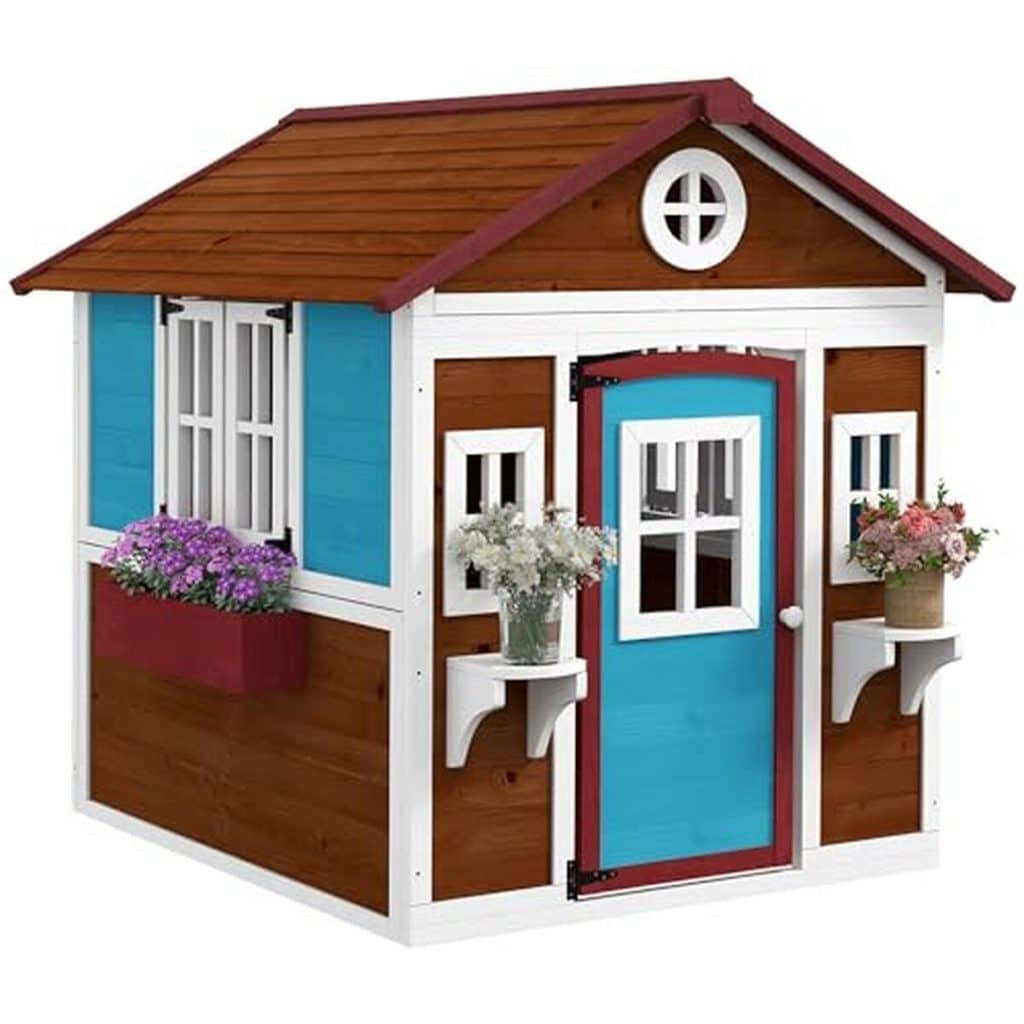 Test de la cabane enfant Outsunny : amusement extérieur garanti