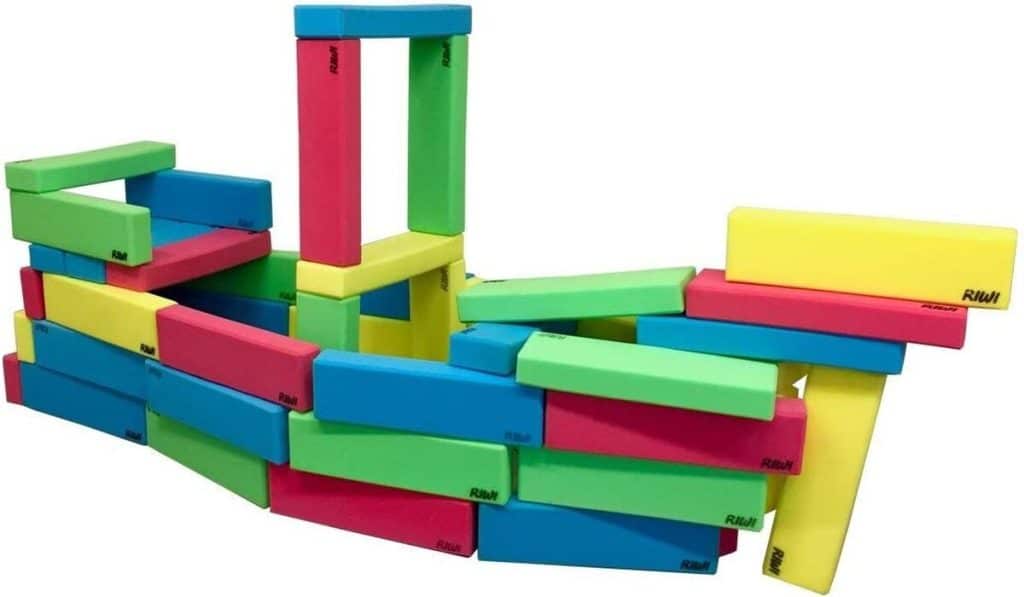 Test des blocs de construction en mousse XXL RIWI
