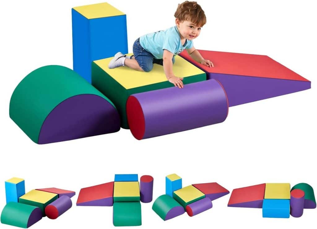 Test des blocs d'escalade Vevor pour tout-petits