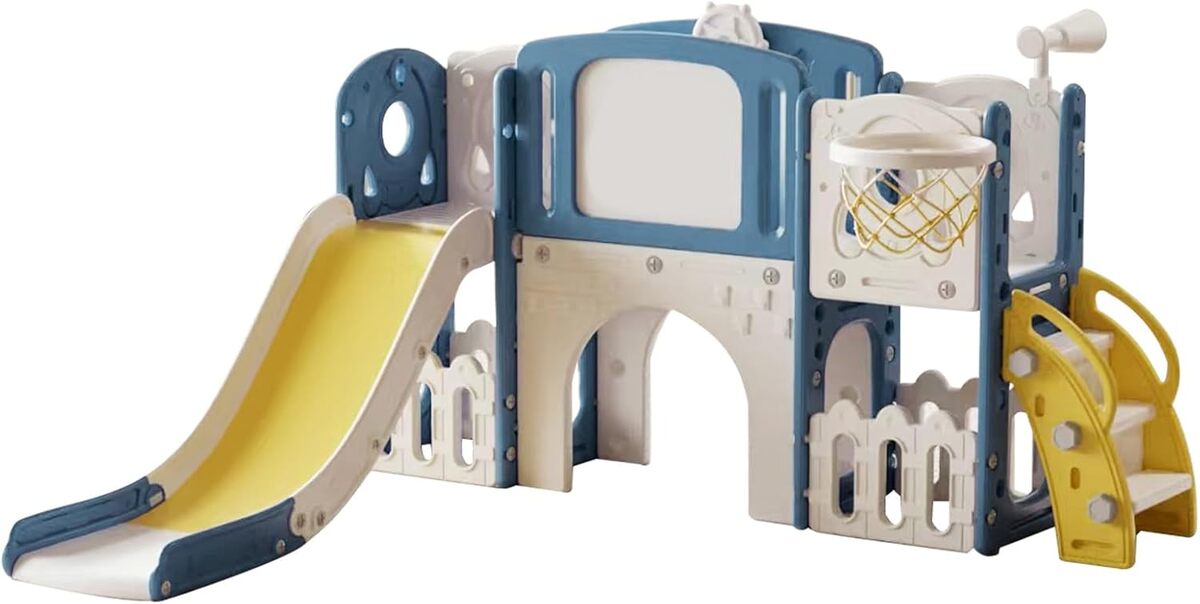 Test du toboggan Magic ZC : le long toboggan autoportant pour enfants
