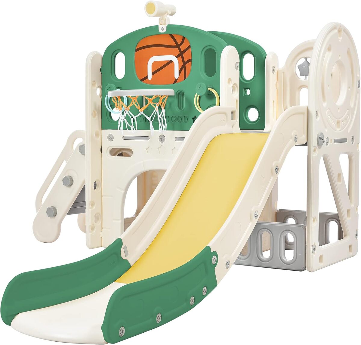 Test du toboggan multifonction 5 en 1 pour enfant