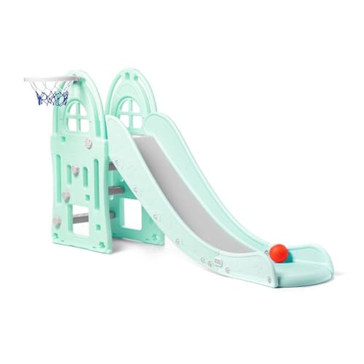 Test du toboggan XL bleu de Toys : parfait pour jardin et parc