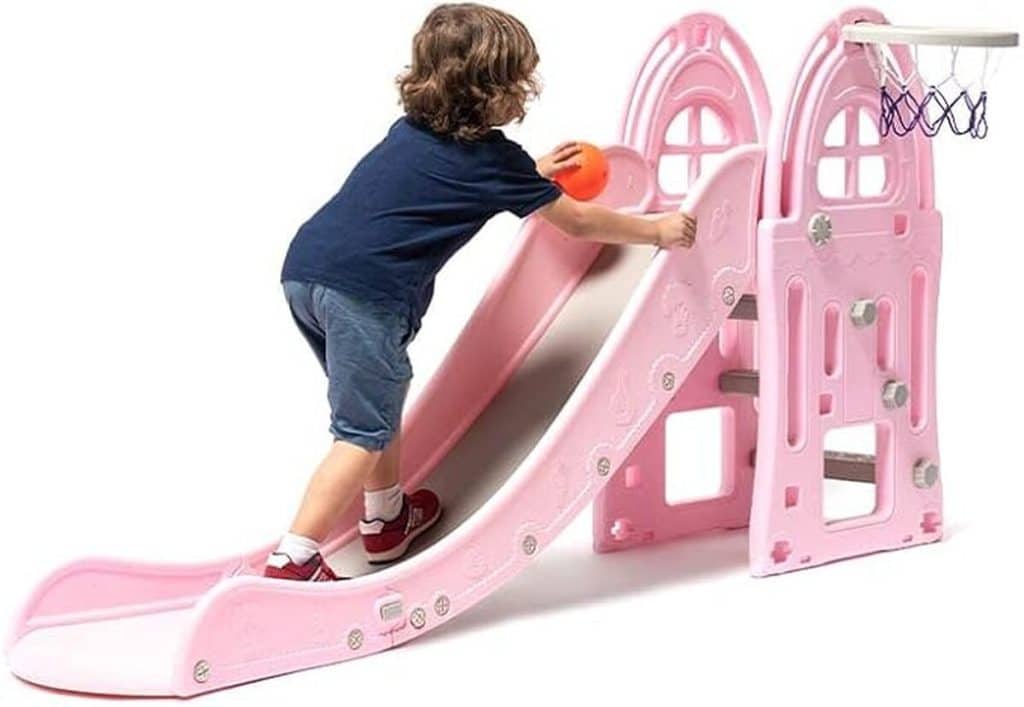 Test du toboggan XL rose : un incontournable pour le jardin et la maison