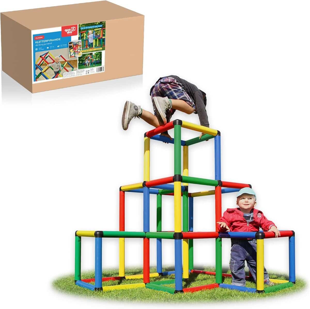 Test Quadro pyramide : l'escalade modulaire pour enfants