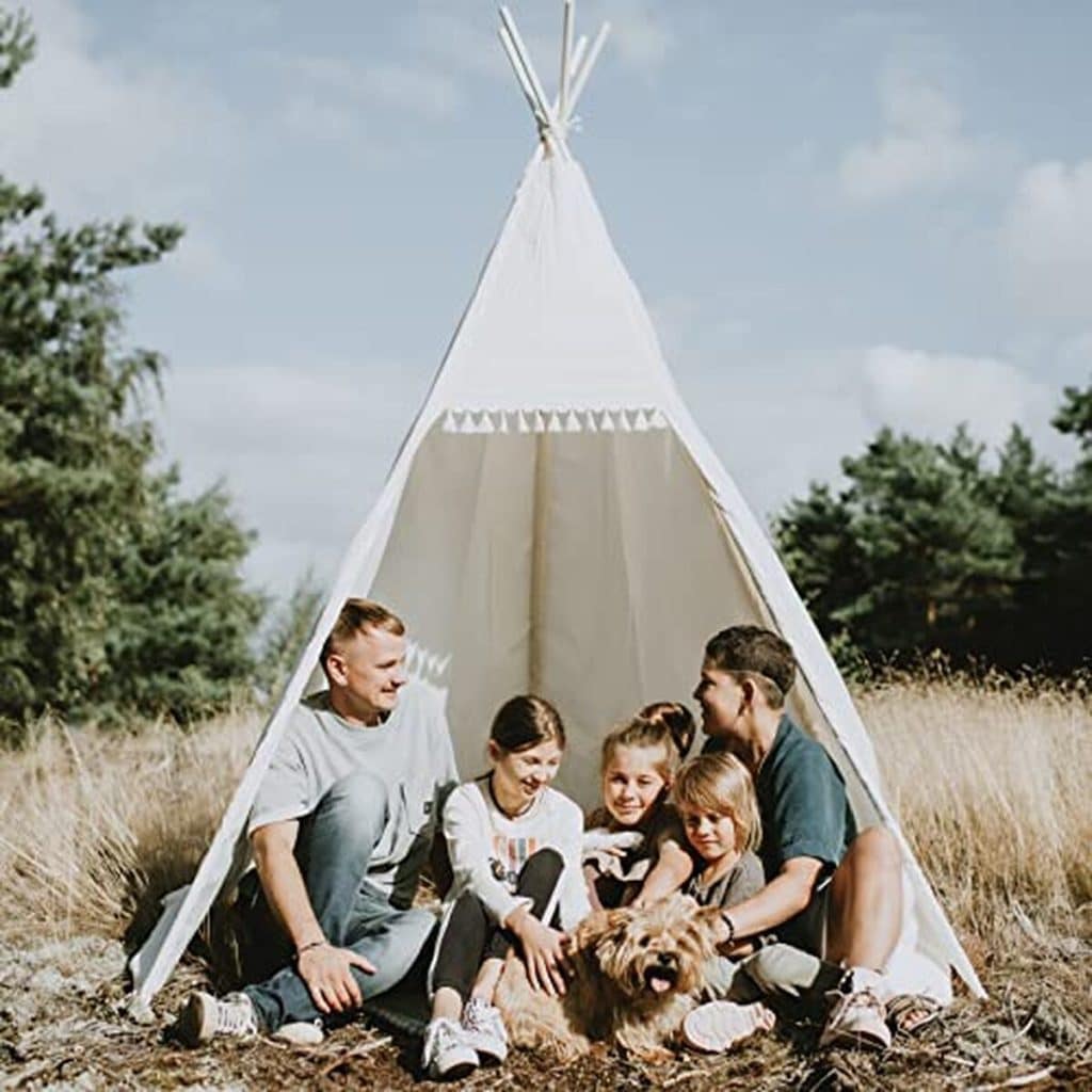 Test : tente tipi d'extérieur Minicamp pour grands et petits