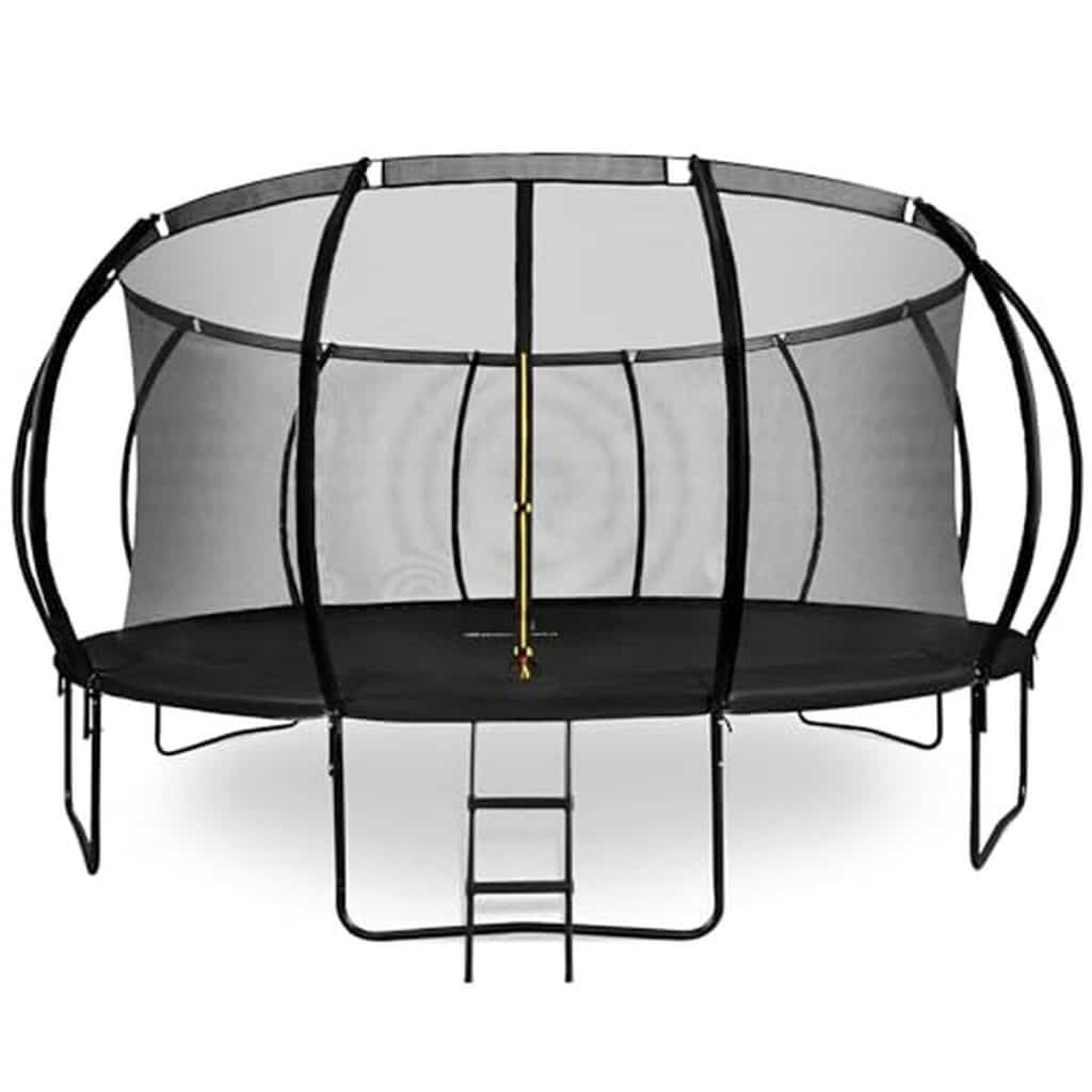 Test : trampoline extérieur enfant Hypermotion avec filet de sécurité