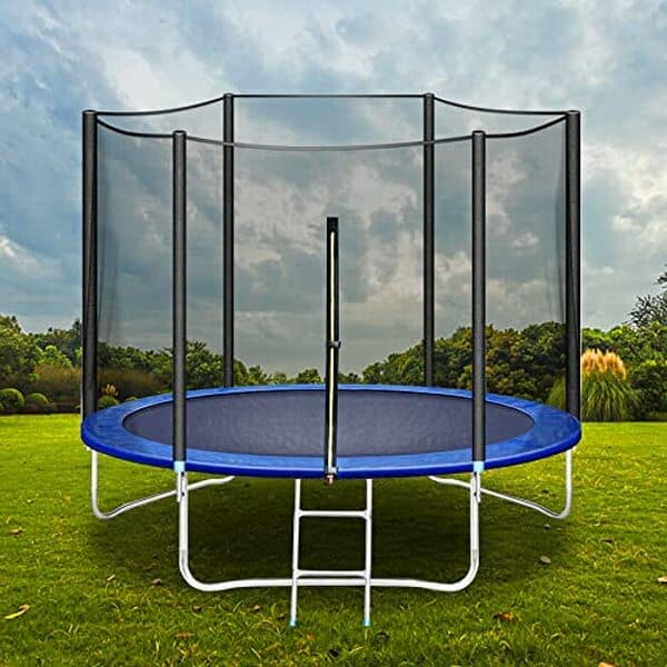 Découvrez le test complet du trampoline HomeMiYN 244 cm : un allié sûr et ludique pour des moments de plaisir en plein air en toute sécurité.