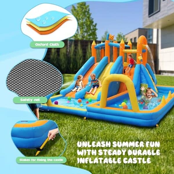 Découvrez notre test du château aquatique gonflable Fooing et préparez-vous pour des heures de fun estival placé sous le signe de l'amusement et de la joie pisicine
